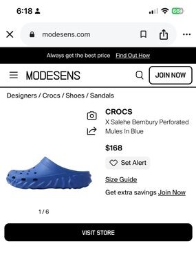 CROCS X  Selehe Bembury mules